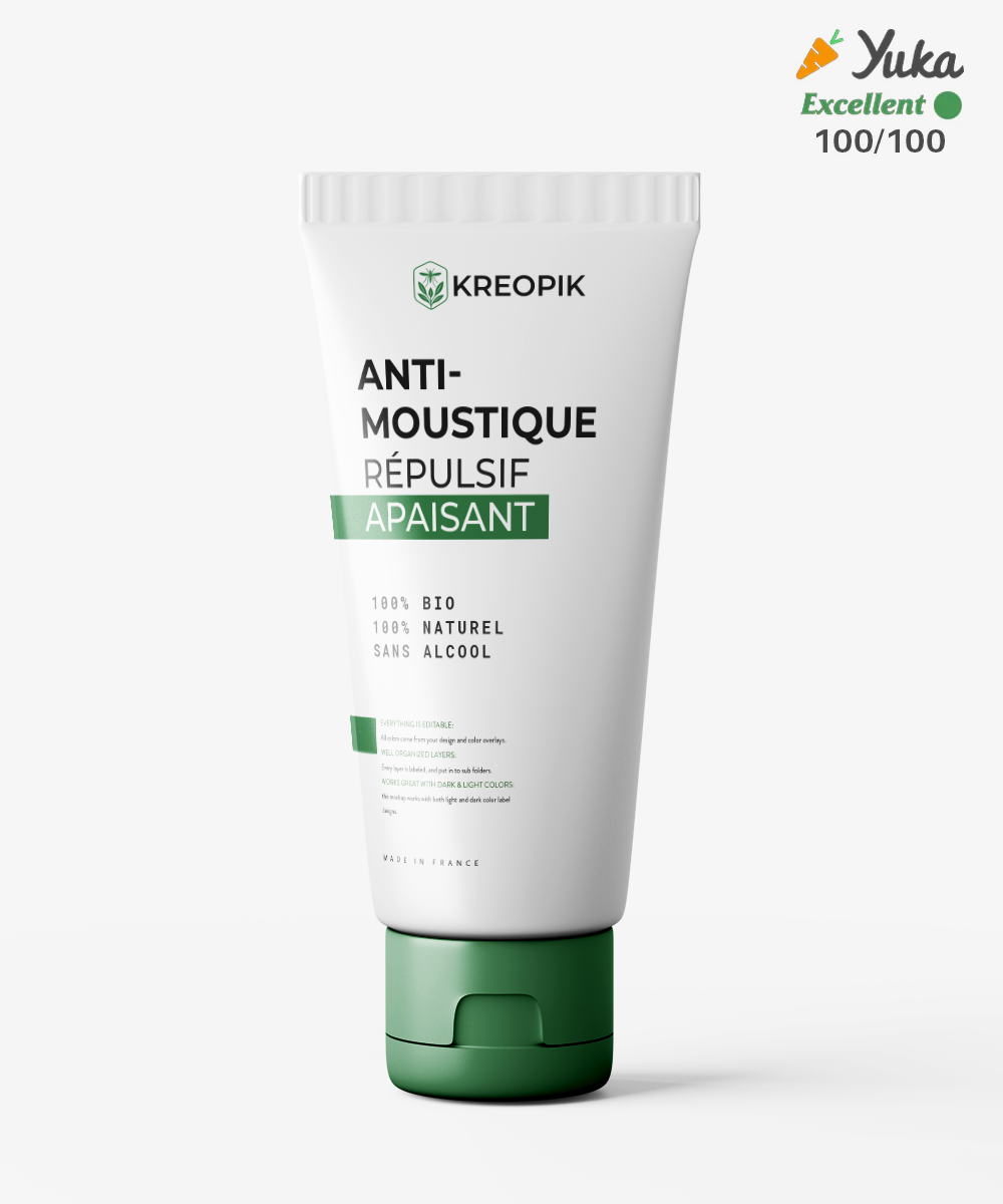 Crème Anti-Moustique Répulsive Apaisant KREOPIK™ - 100ml